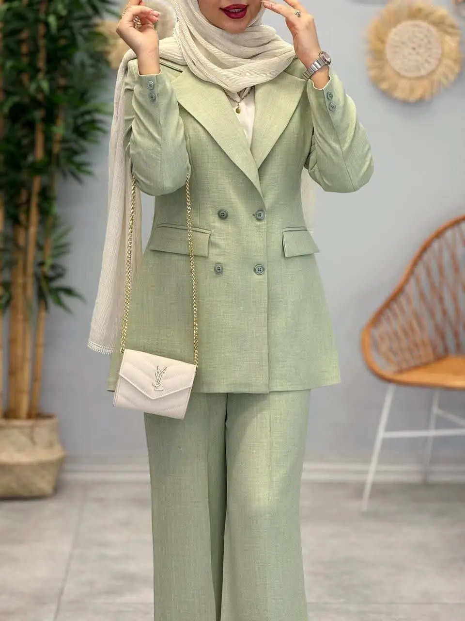 3420-کت و شلوار سوفی